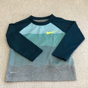 Toddler Nike Dri-Fit long sleeve tee